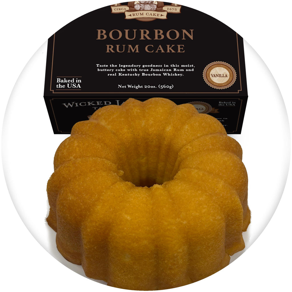 Wicked Jack's Bourbon Rum Cake