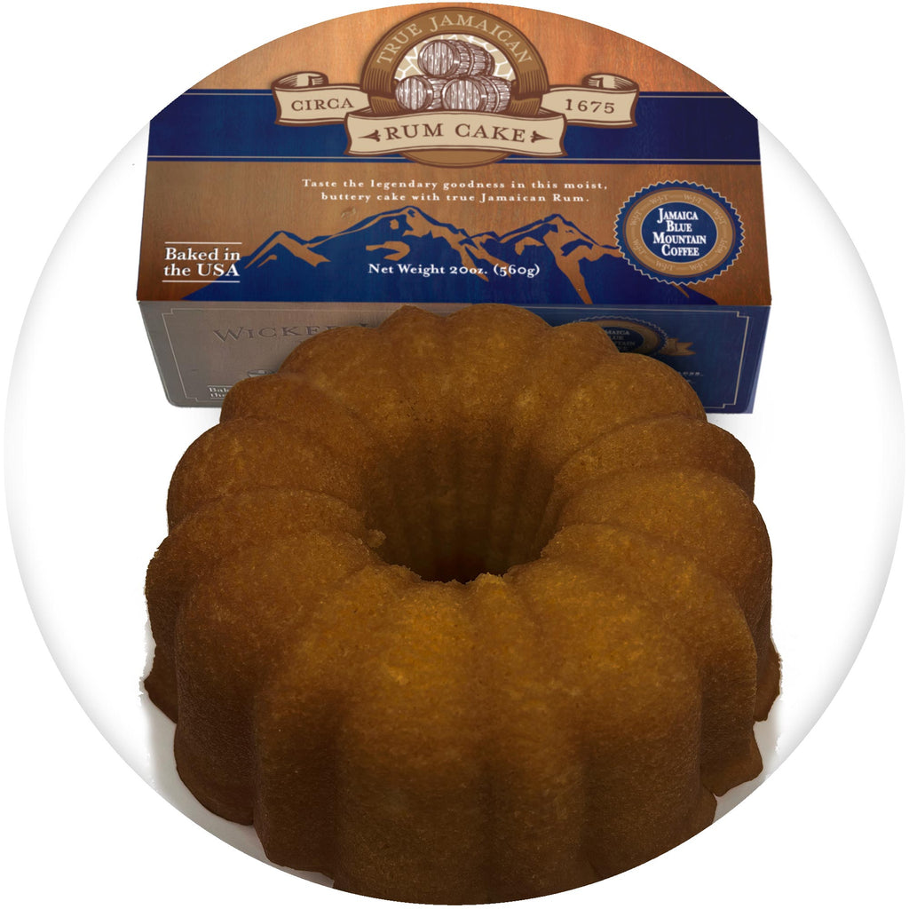 Wicked Jack's Jamaica Blue Mountain Coffee Rum Cake