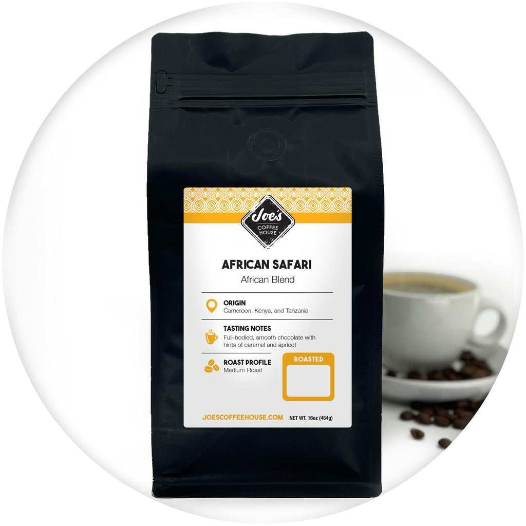 Joe's Coffee House, African Safari Blended Roast