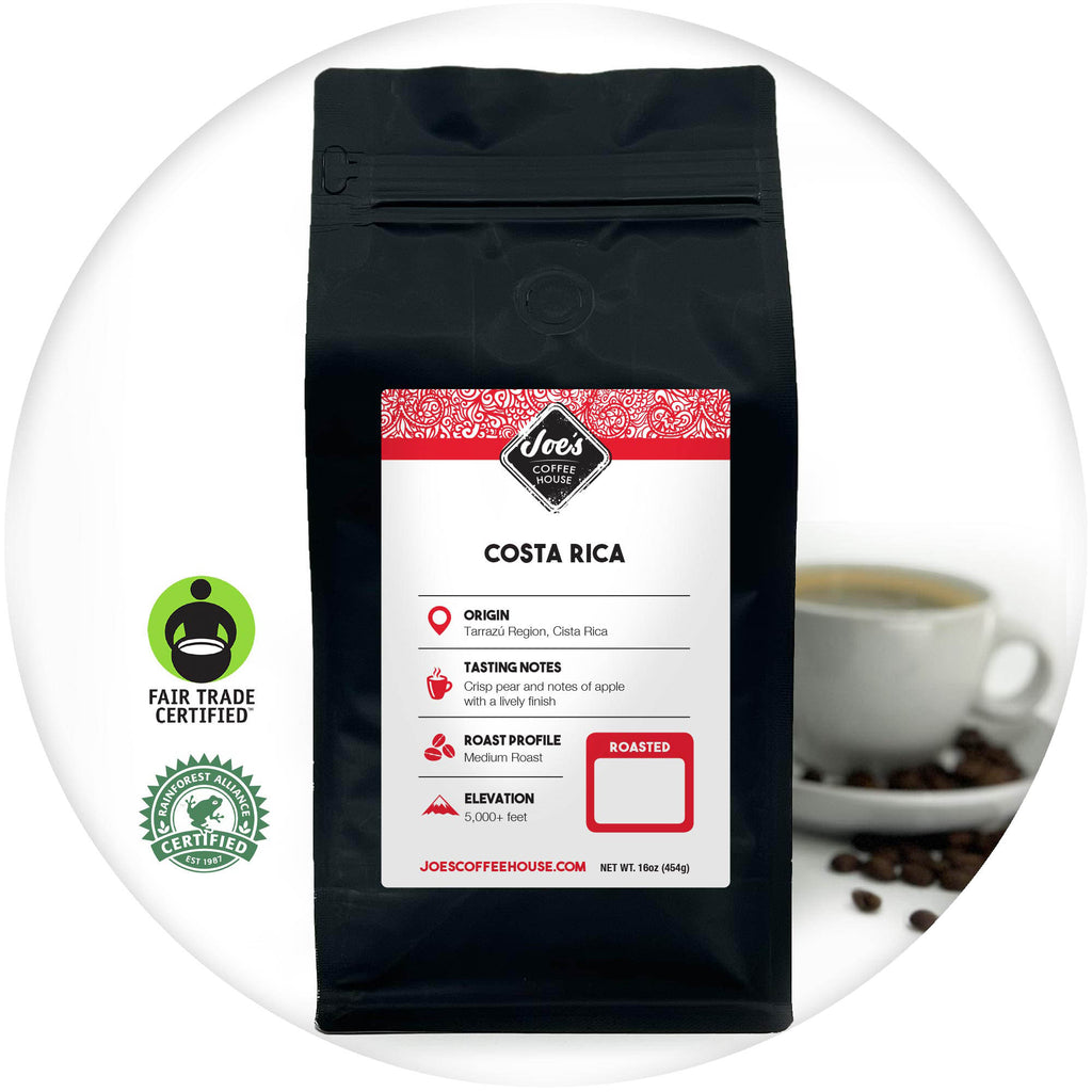 Joe's Coffee House, Decaf Costa Rica Roast