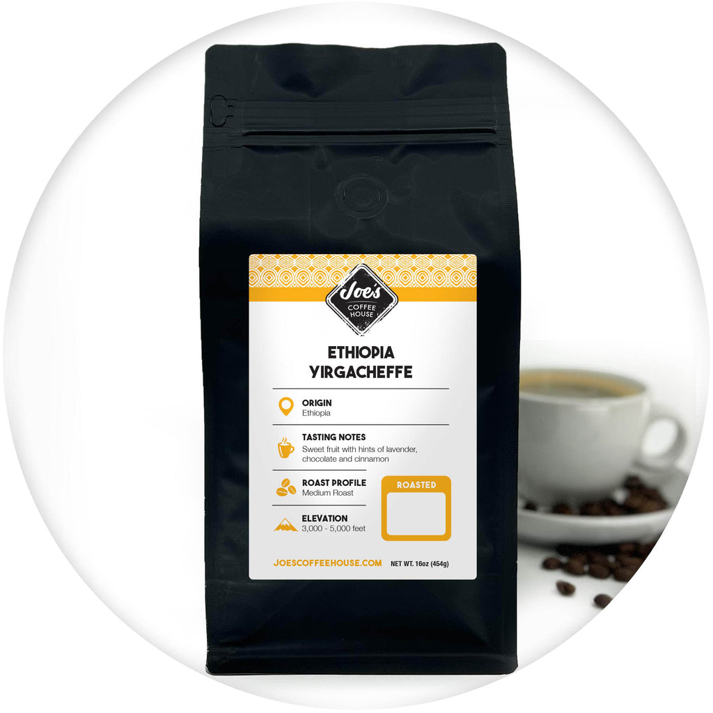 Joe's Coffee House, Ethiopia Yirgacheffe Roast