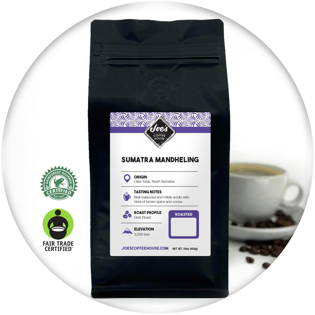 Joe's Coffee House, Sumatra Mandheling Roast