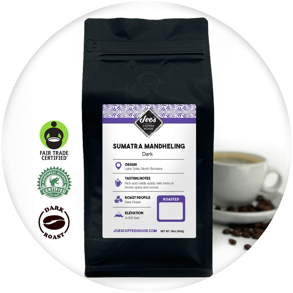 Joe's Coffee House, Dark Sumatra Mandheling Roast