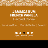 Jamaica Rum French Vanilla Flavored Coffee