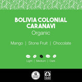 Bolivia Colonial Caranavi Organically Grown