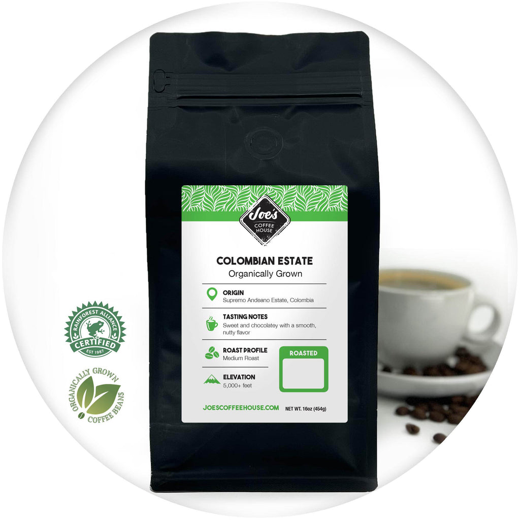 Colombian Estate Coffee Organically Grown
