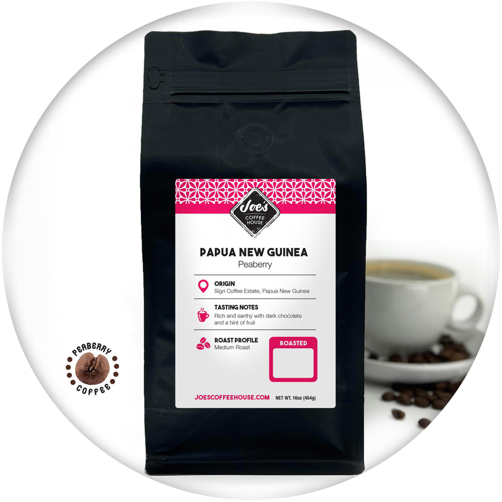 Papua New Guinea Coffee Peaberry
