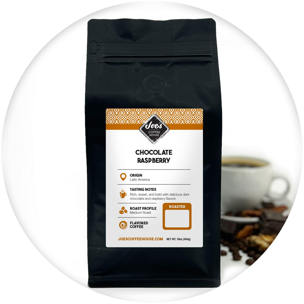 Flavored Coffee Raspberry Chocolate Raspberry Flavored Coffee – Joe's Coffee House