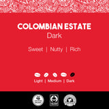 Colombian Estate Coffee – Dark Roast
