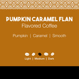 Pumpkin Caramel Flan Flavored Coffee