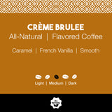 Natural Crème Brulee Flavored Coffee