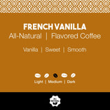 Natural French Vanilla Flavored Coffee