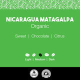 Nicaragua Matagalpa Organic Coffee