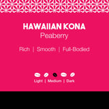 Hawaiian Kona Peaberry Coffee